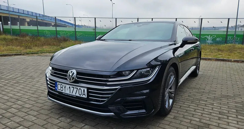 kujawsko-pomorskie Volkswagen Arteon cena 128000 przebieg: 76400, rok produkcji 2018 z Bydgoszcz